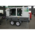 20kw-200kw 380v generator mobile trailer with wheels standard Quality